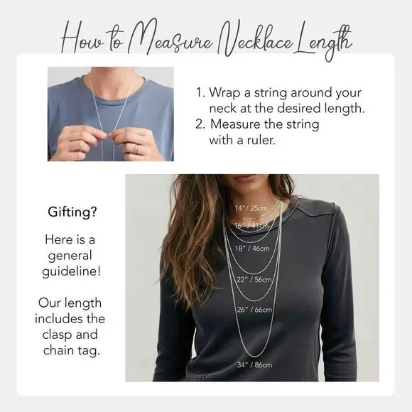 22" Sterling Silver Dainty Necklace (#4-3760-1sd-sp) by Megu's Attic - Picture 2 of 7